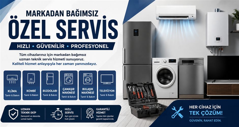 Pazarcık Beyaz Eşya Servisi — klima, kombi ve beyaz eşya servisi